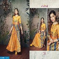 Eternal silk mode hits Wholesale shop digital printed Art silk Gowns